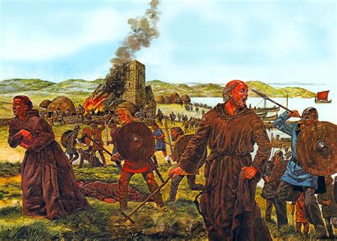 The Lindisfarne Raid: A Pivotal Moment in Anglo-Saxon History and the Dawn of the Viking Age